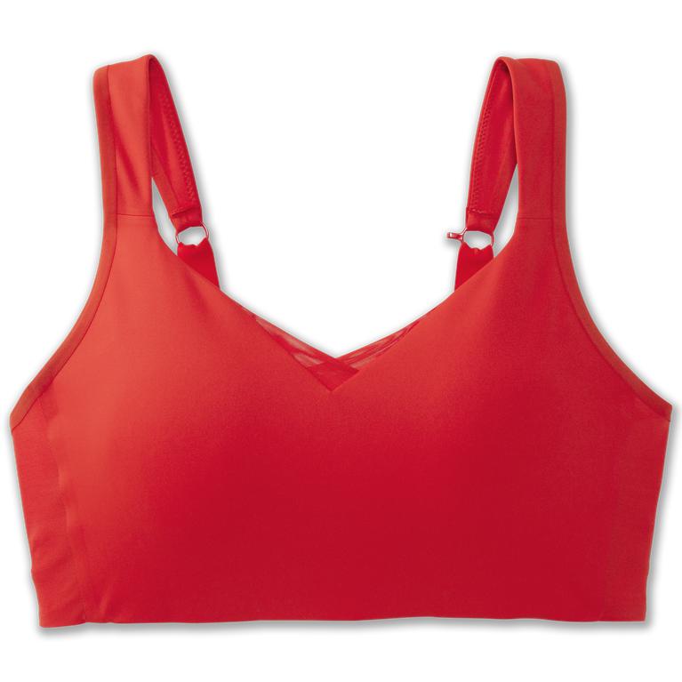 Brooks Drive Convertible Women's Running Bra - Jamberry/Red (58742-TFDX)